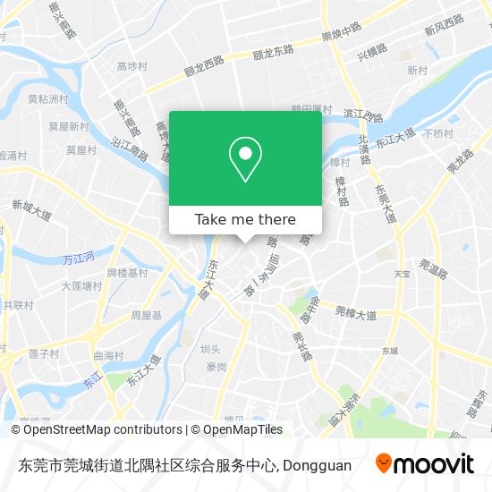 东莞市莞城街道北隅社区综合服务中心 map