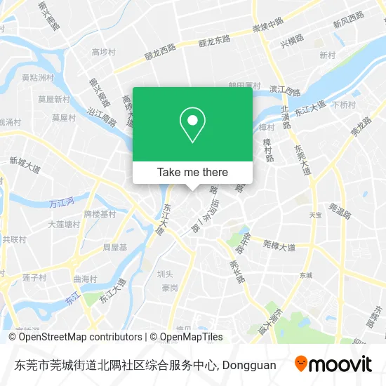 东莞市莞城街道北隅社区综合服务中心 map