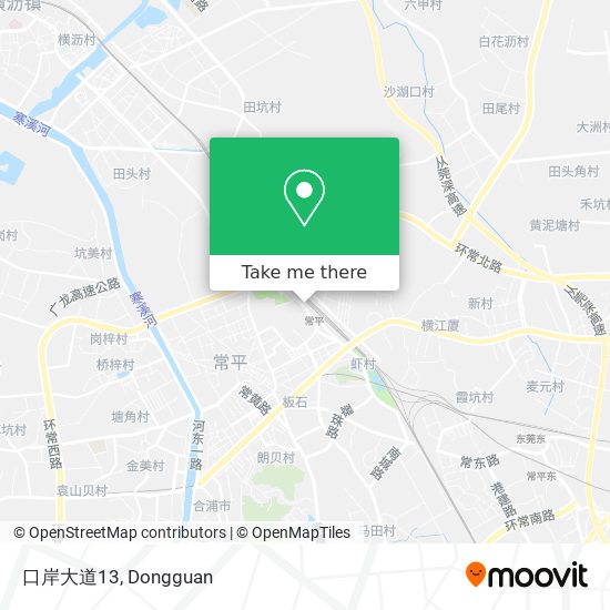 口岸大道13 map