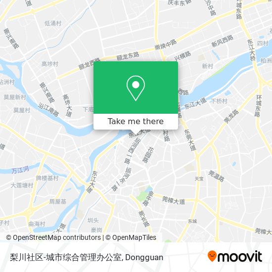梨川社区-城市综合管理办公室 map