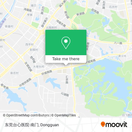 东莞台心医院-南门 map