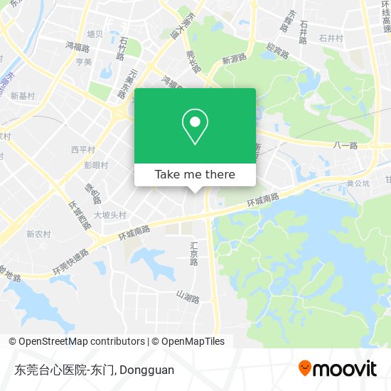 东莞台心医院-东门 map