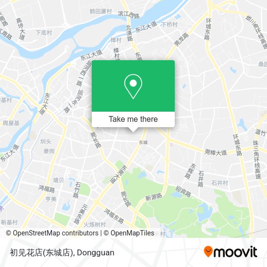 初见花店(东城店) map