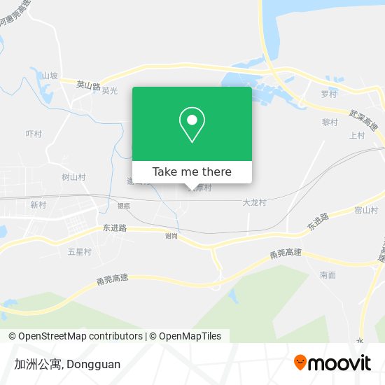 加洲公寓 map
