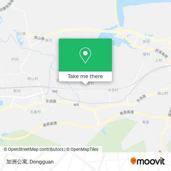 加洲公寓 map