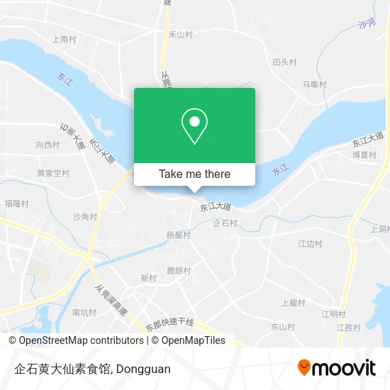 企石黄大仙素食馆 map