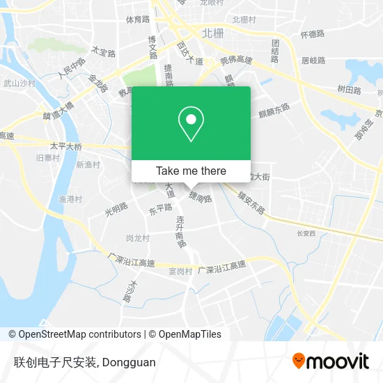 联创电子尺安装 map