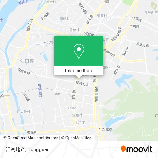 汇鸿地产 map