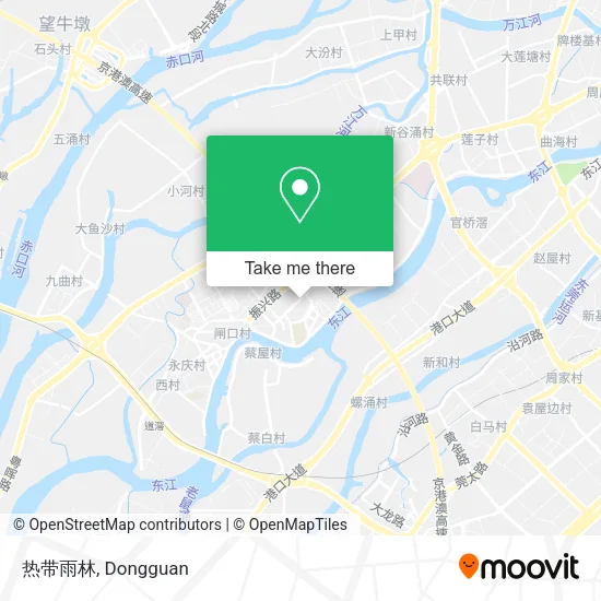 热带雨林 map