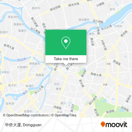 华侨大厦 map