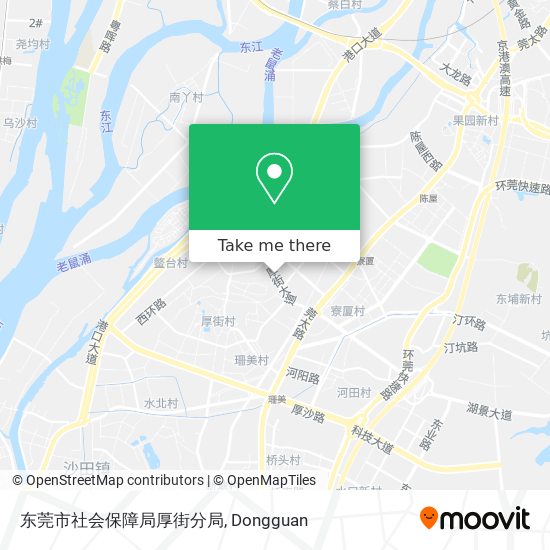 东莞市社会保障局厚街分局 map
