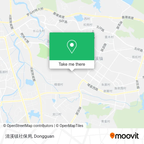 清溪镇社保局 map