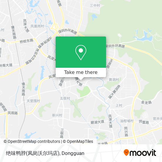 绝味鸭脖(凤岗沃尔玛店) map