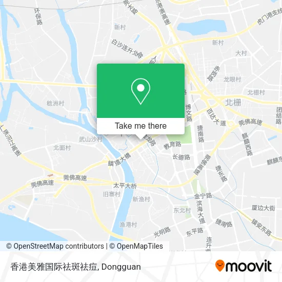 香港美雅国际祛斑祛痘 map