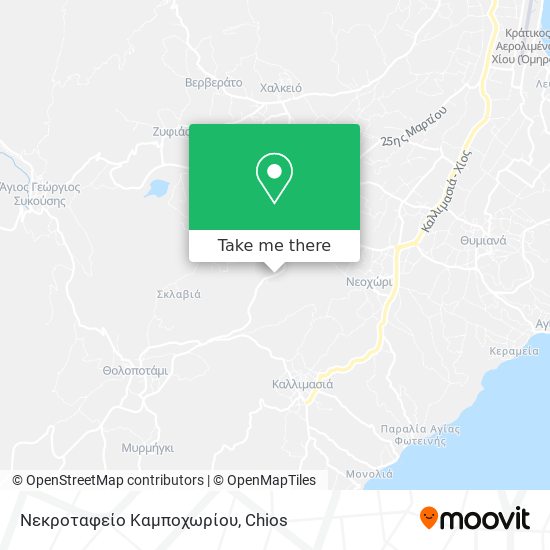 Νεκροταφείο Καμποχωρίου map