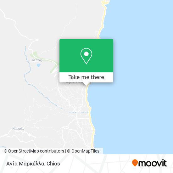 Αγία Μαρκέλλα map