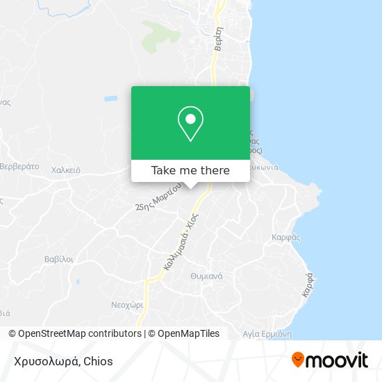 Χρυσολωρά map