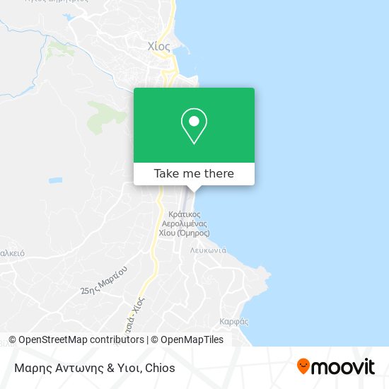 Μαρης Αντωνης & Υιοι map