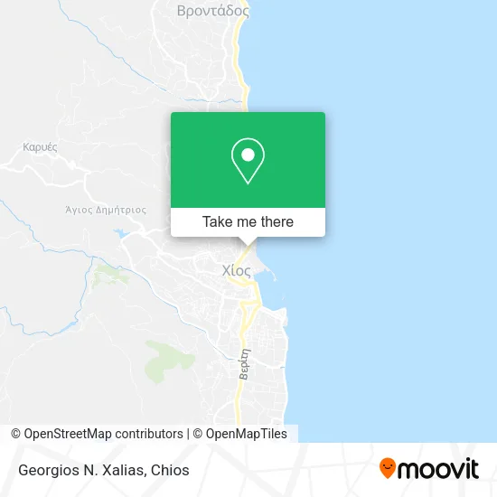 Georgios N. Xalias map