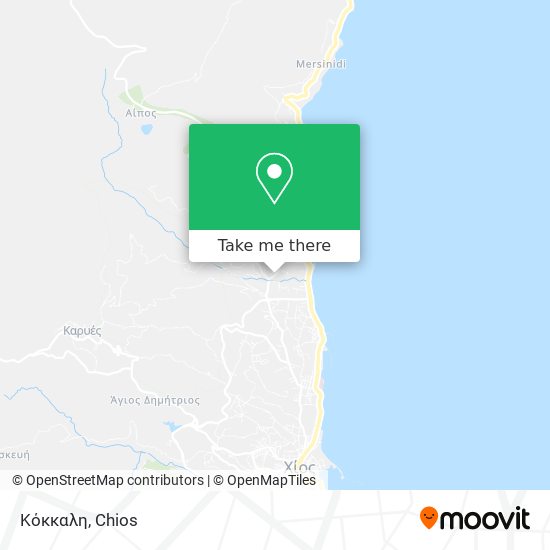 Κόκκαλη map