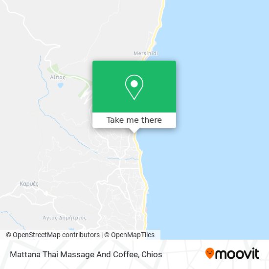 Mattana Thai Massage And Coffee map