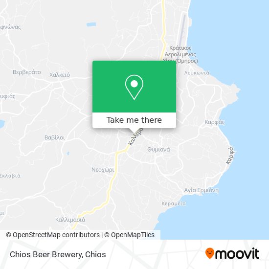 Chios Beer Brewery map