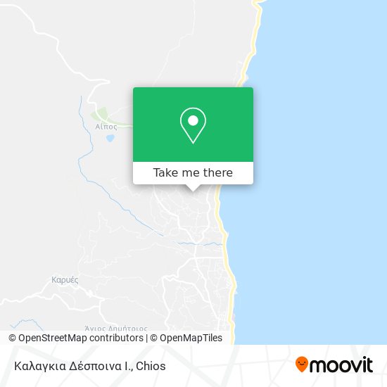 Καλαγκια Δέσποινα Ι. map