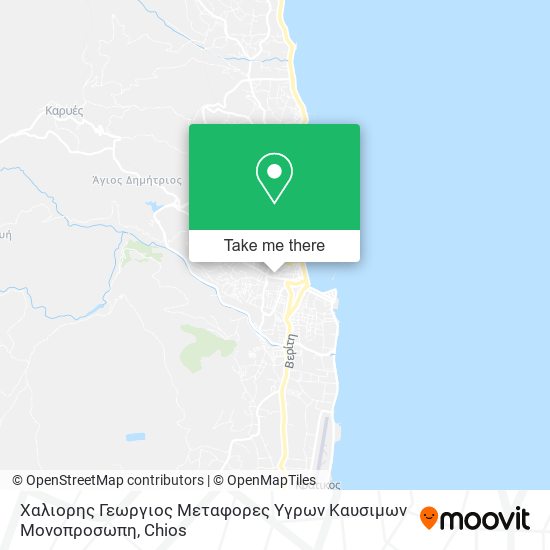 Χαλιορης Γεωργιος Μεταφορες Υγρων Καυσιμων Μονοπροσωπη map