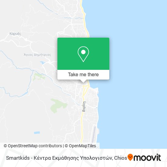 Smartkids - Κέντρα Εκμάθησης Υπολογιστών map