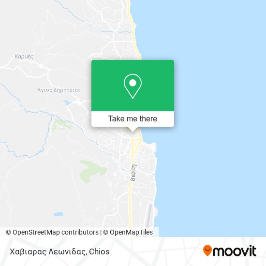 Χαβιαρας Λεωνιδας map