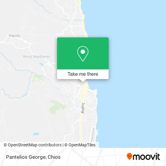 George Pantelios map