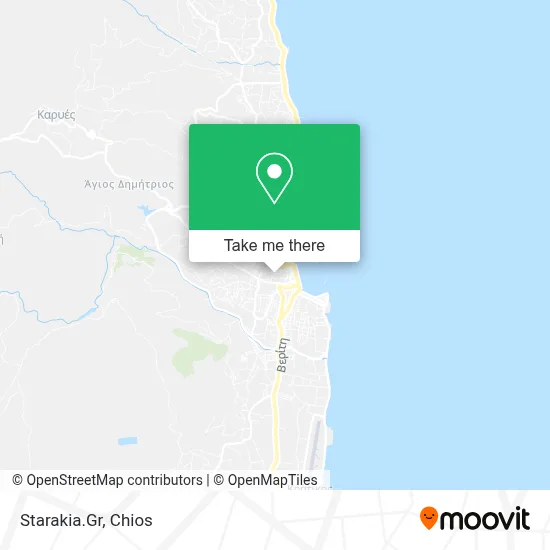 Starakia.Gr map