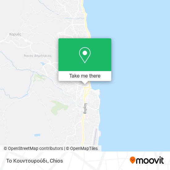 Το Κουντουρούδι map