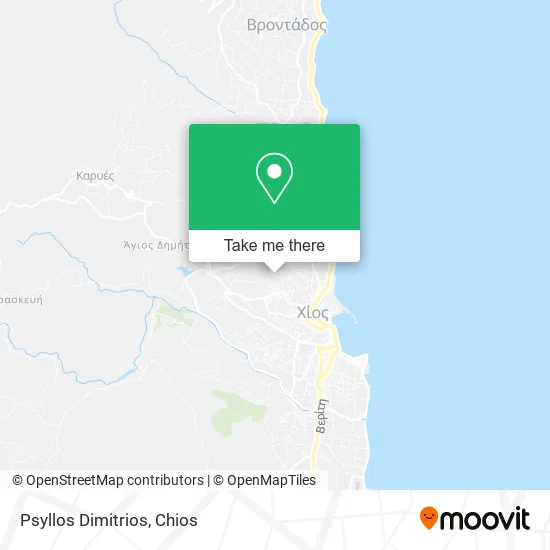 Psyllos Dimitrios map