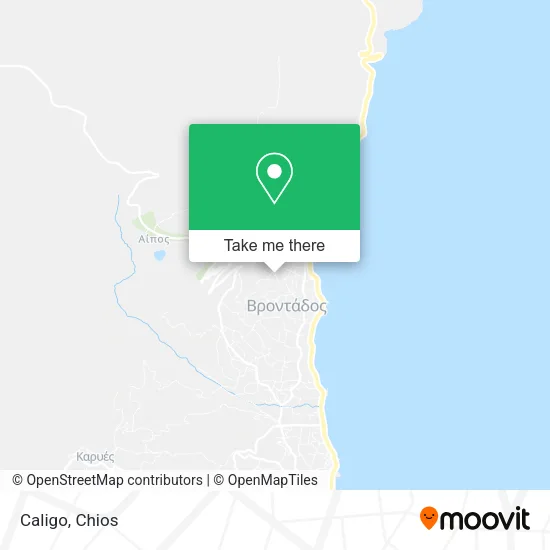 Caligo map