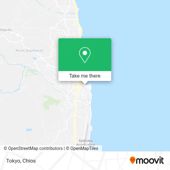 Tokyo map