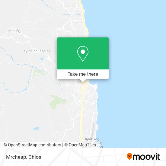 Mrcheap map