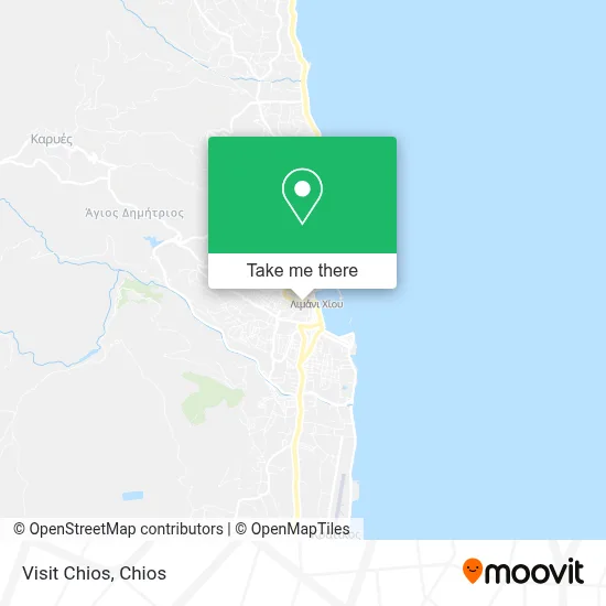 Visit Chios map