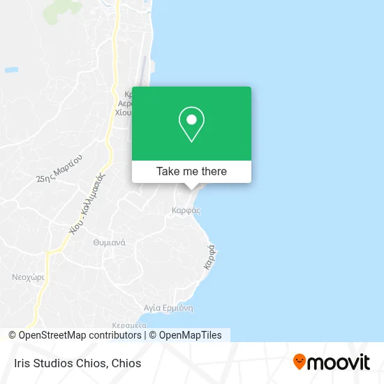 Iris Studios Chios map