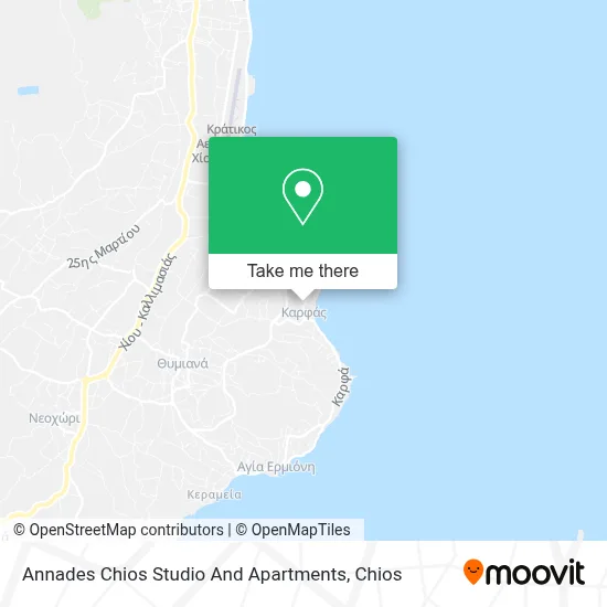 Annades Chios Studio And Apartments map