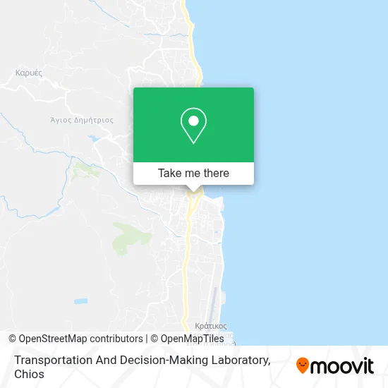 Transportation And Decision-Making Laboratory map
