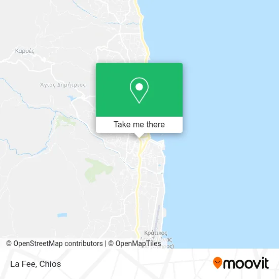 La Fee map