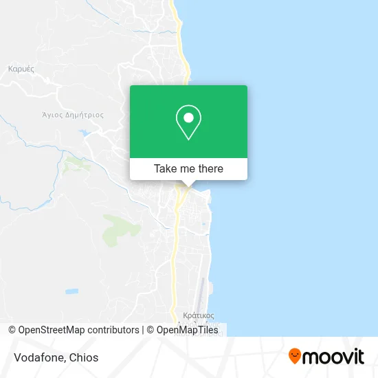 Vodafone map