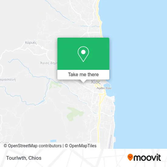Tourlwth map