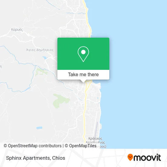 Sphinx Apartments map