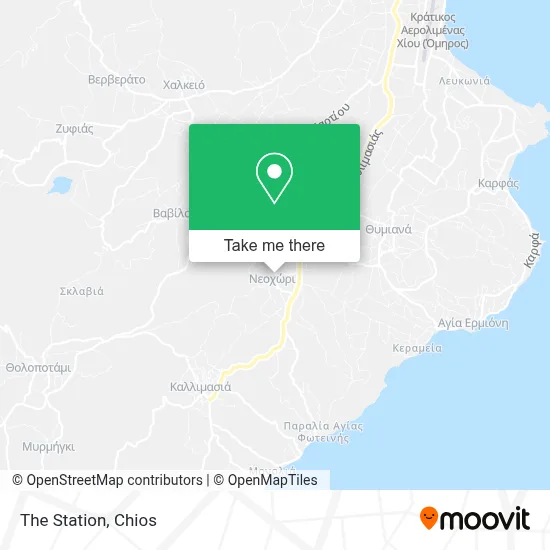 The Station map