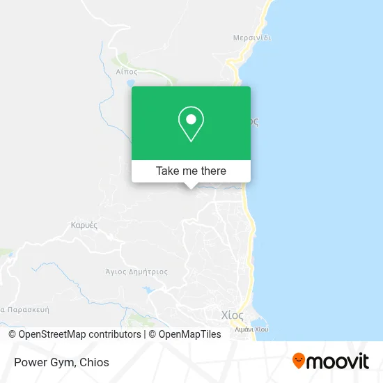 Power Gym map