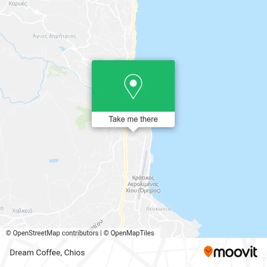 Dream Coffee map