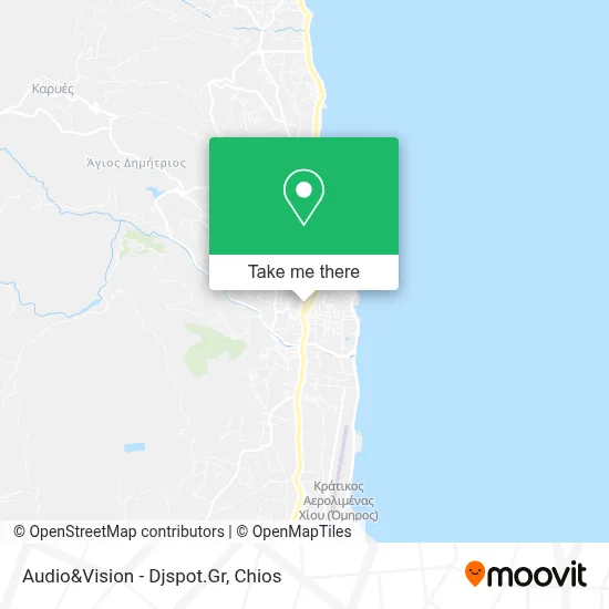 Audio&Vision - Djspot.Gr map