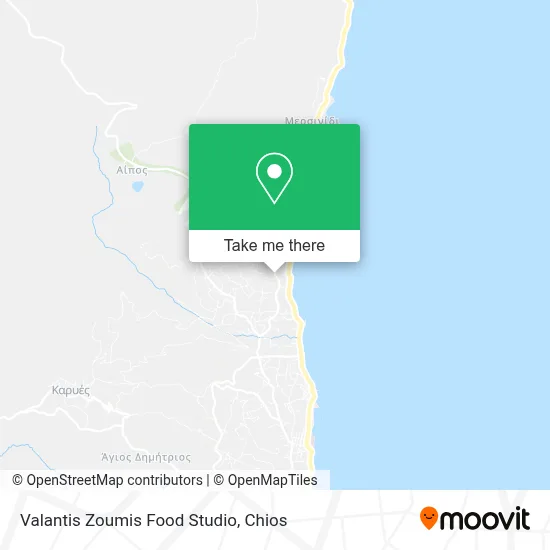 Valantis Zoumis Food Studio map